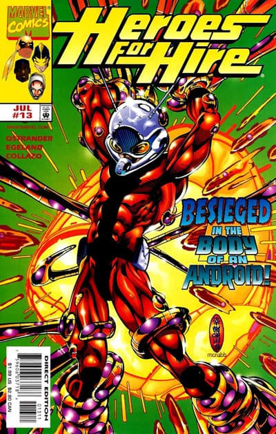 Marvel COMIC BOOK Heroes for Hire #13 (VF/NM)