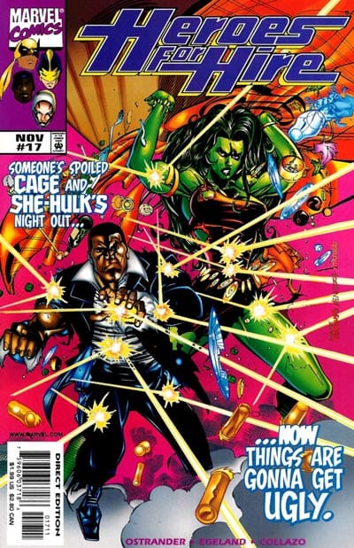 Marvel COMIC BOOK Heroes for Hire #17 (VF/NM)