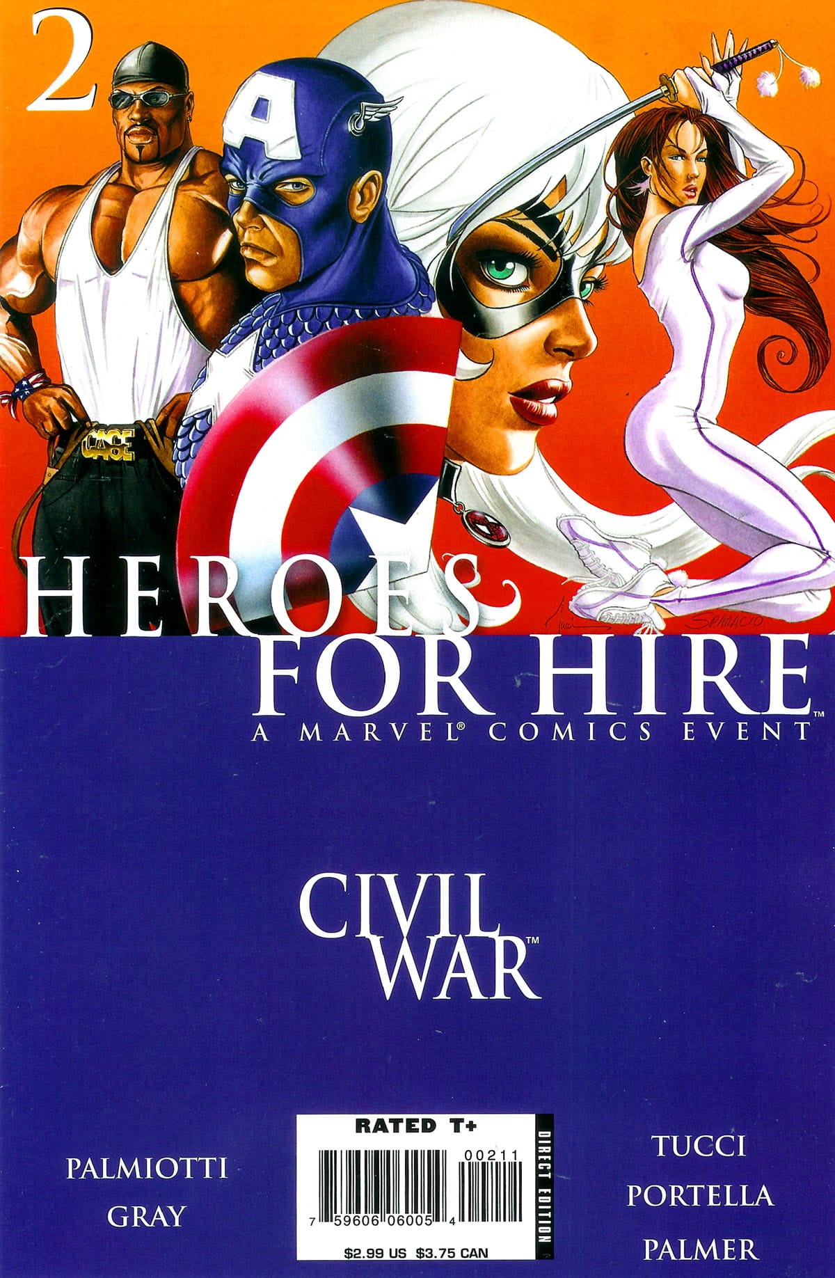 Marvel COMIC BOOK Heroes for Hire #2 (VF/NM)