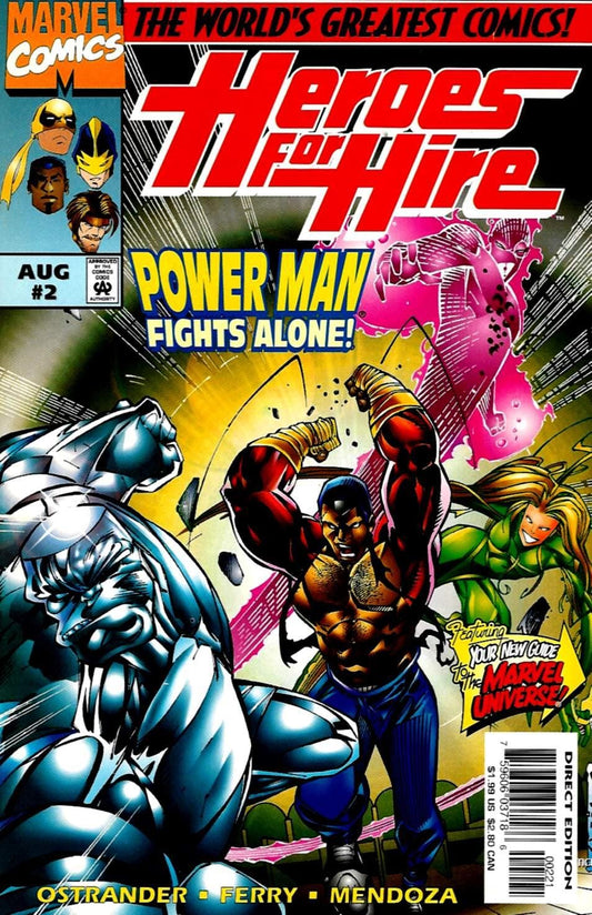 Marvel COMIC BOOK Heroes for Hire #2 (VF/NM)