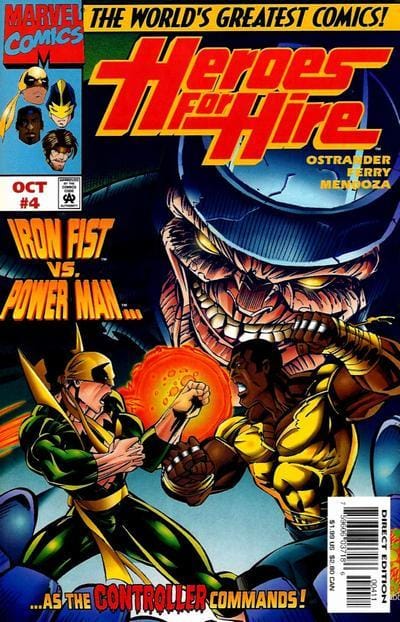 Marvel COMIC BOOK Heroes for Hire #4 (VF/NM)