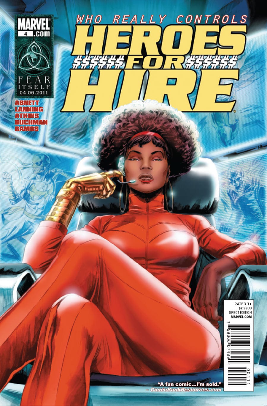 Marvel COMIC BOOK Heroes for Hire #4 (VF/NM)