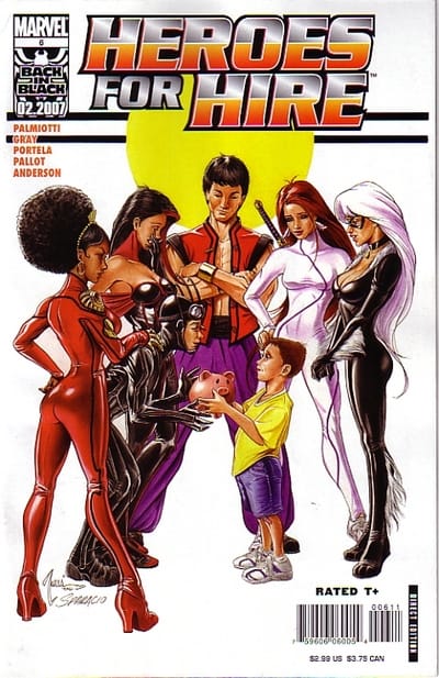 Marvel COMIC BOOK Heroes for Hire #6 (VF/NM)