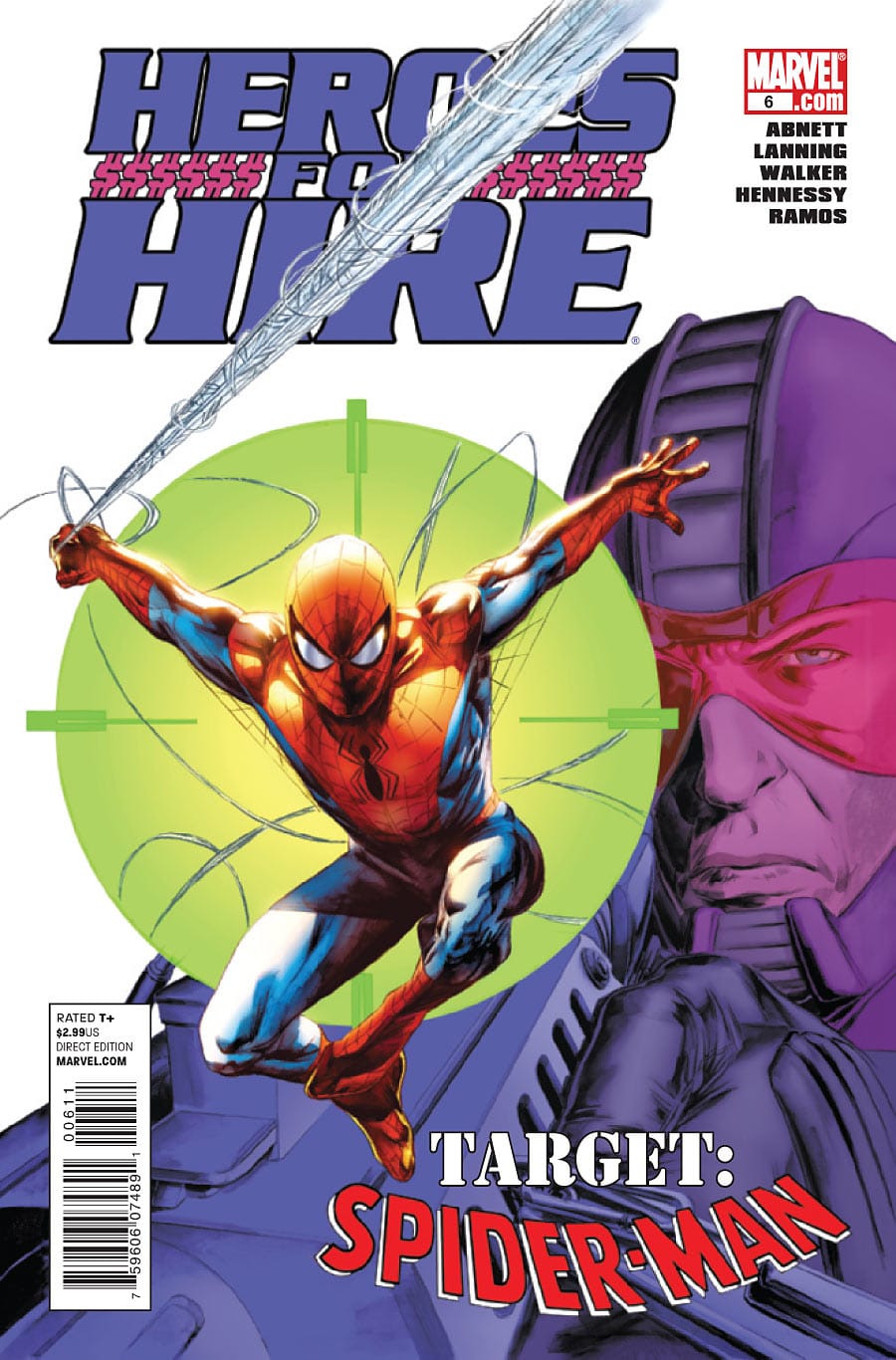 Marvel COMIC BOOK Heroes for Hire #6 (VF/NM)