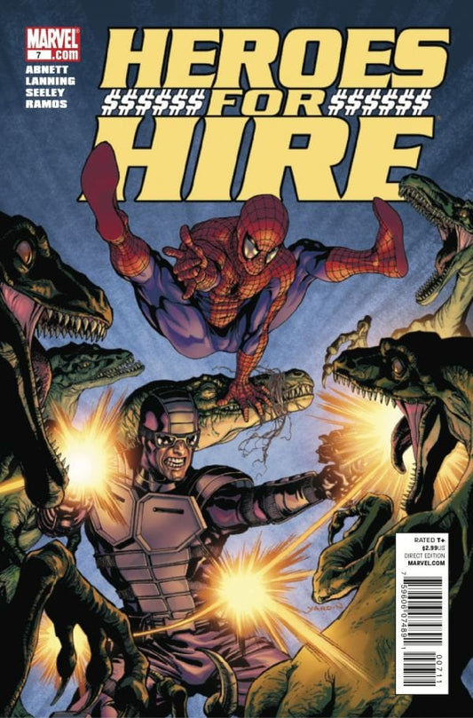 Marvel COMIC BOOK Heroes for Hire #7 (VF/NM)