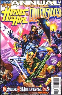 Marvel COMIC BOOK Heroes for Hire / Quicksilver '98 #1 (VF/NM)