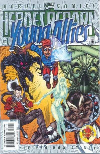 Marvel COMIC BOOK Heroes Reborn: Young Allies #1 CVR A Marvel 2000 VF