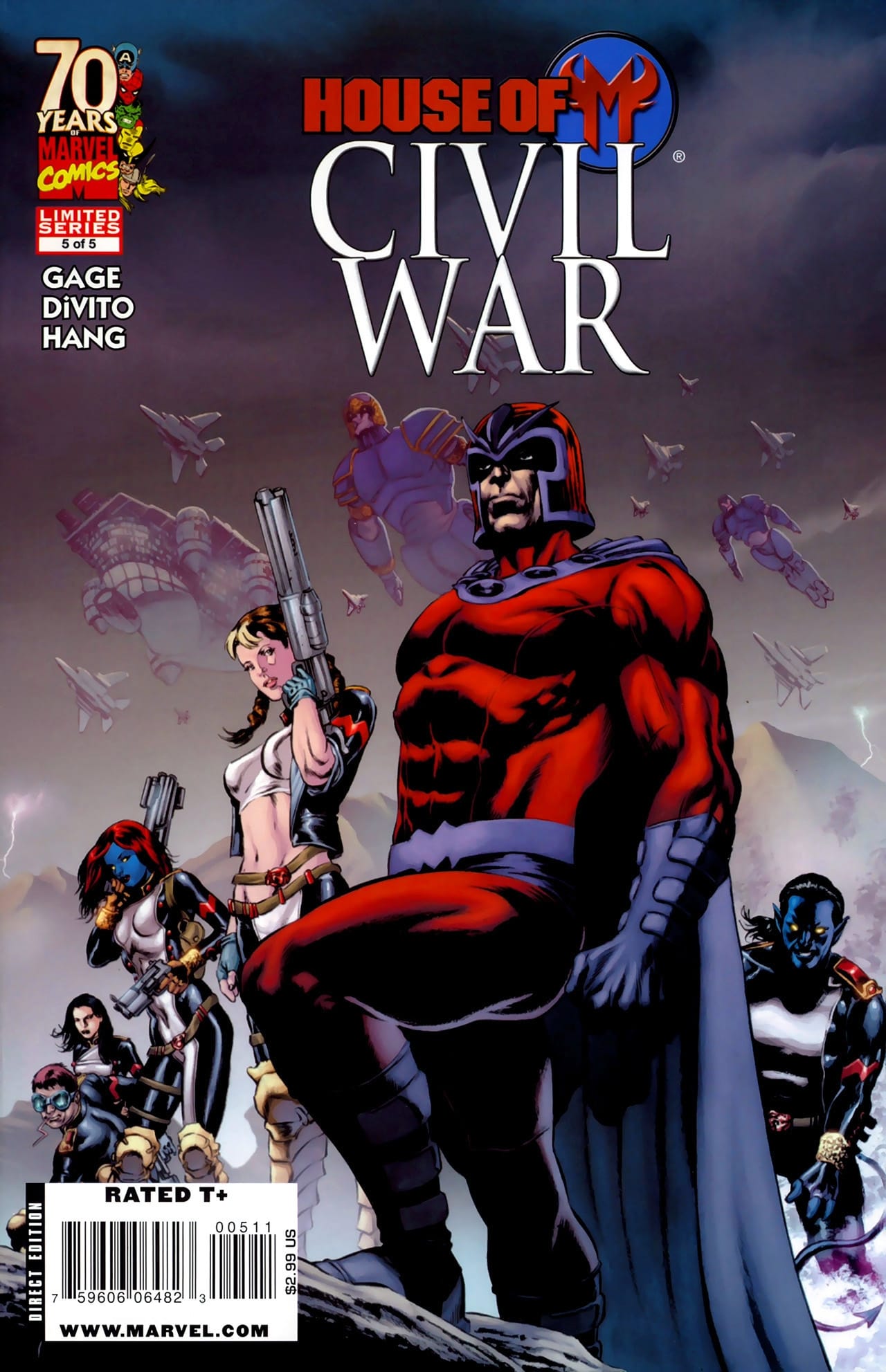 Marvel COMIC BOOK House of M: Civil War #5 (VF/NM)