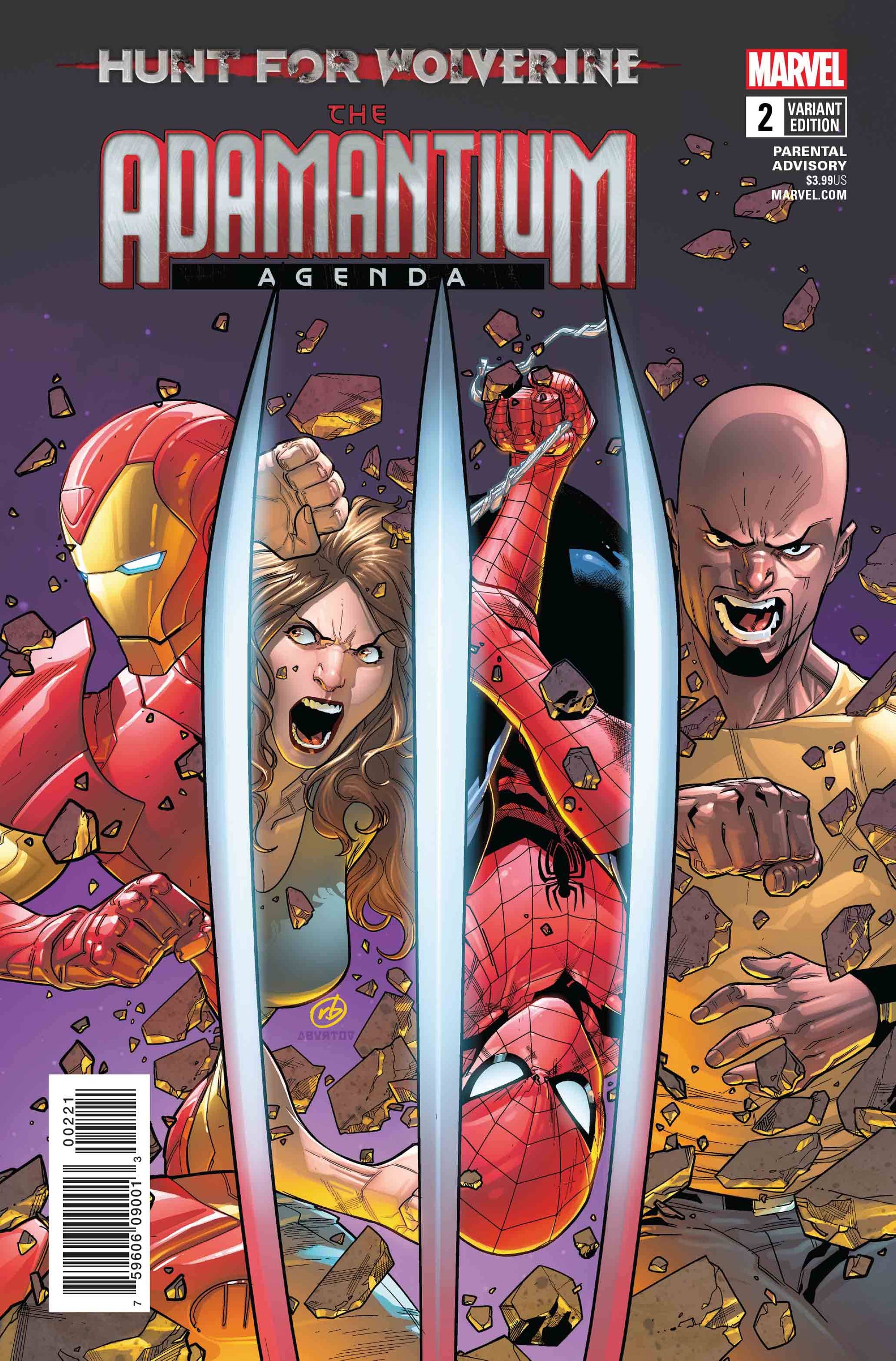 Marvel COMIC BOOK Hunt For Wolverine: Adamantium Agenda #2 - associated images (VF/NM)
