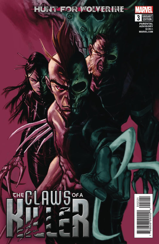 Marvel COMIC BOOK Hunt For Wolverine: Claws Of A Killer #3 - VAR (VF/NM)
