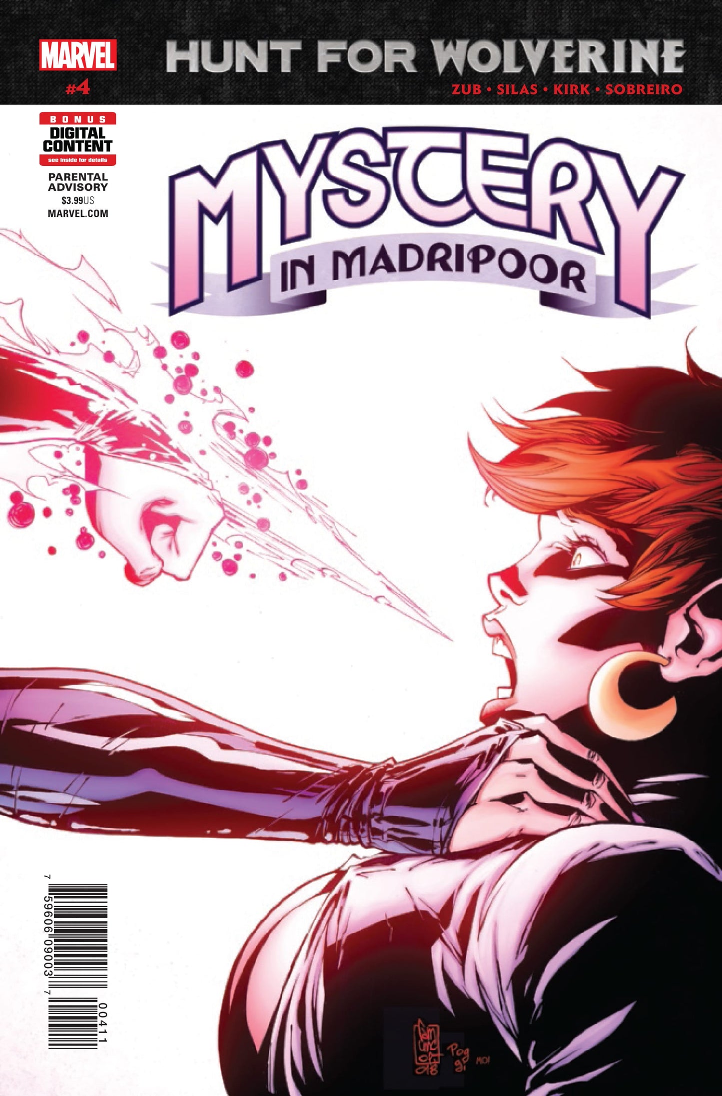 Marvel COMIC BOOK Hunt For Wolverine: Mystery In Madripoor #4 (VF/NM)