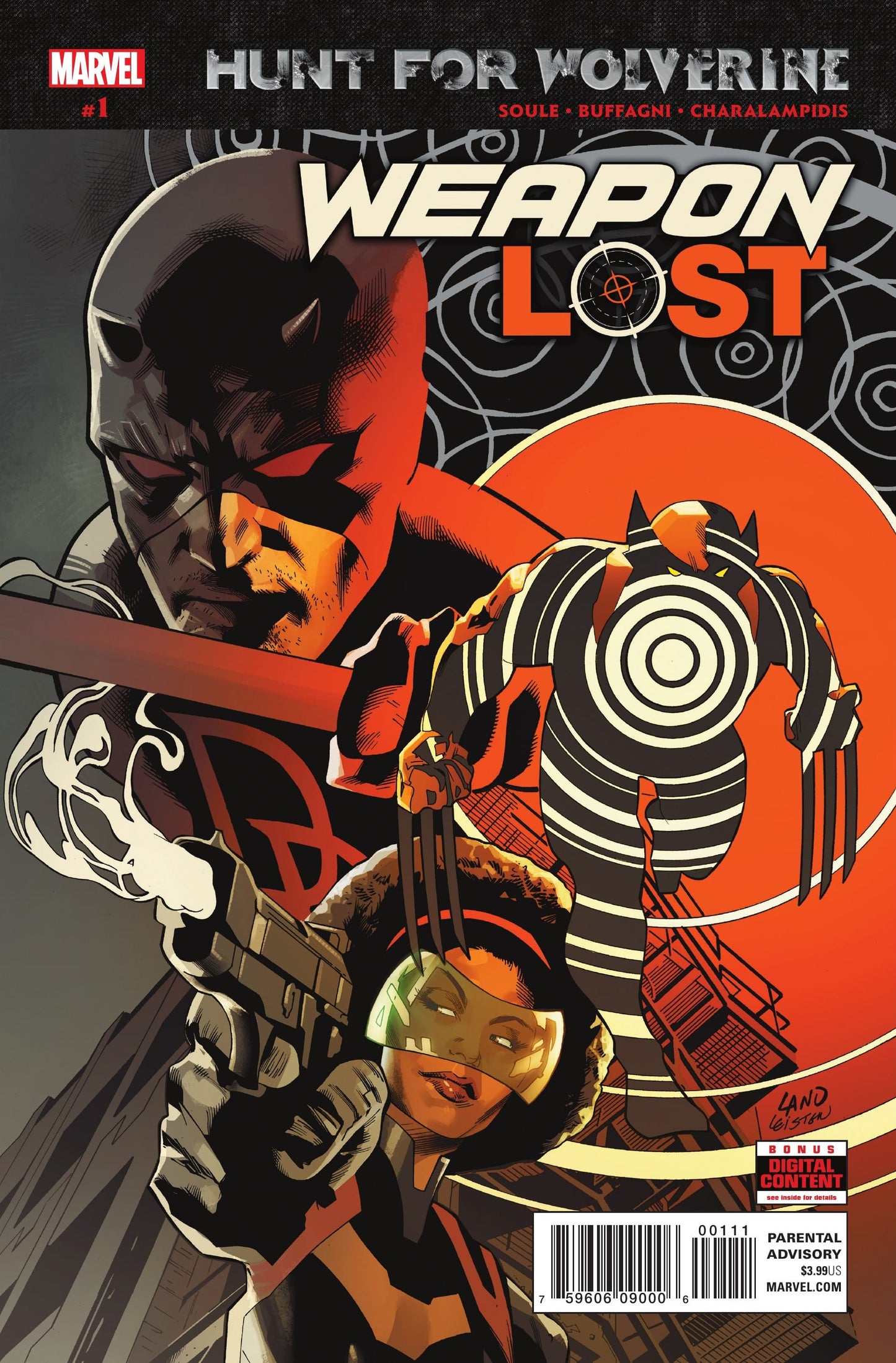 Marvel COMIC BOOK Hunt For Wolverine: Weapon Lost #1 (VF/NM)