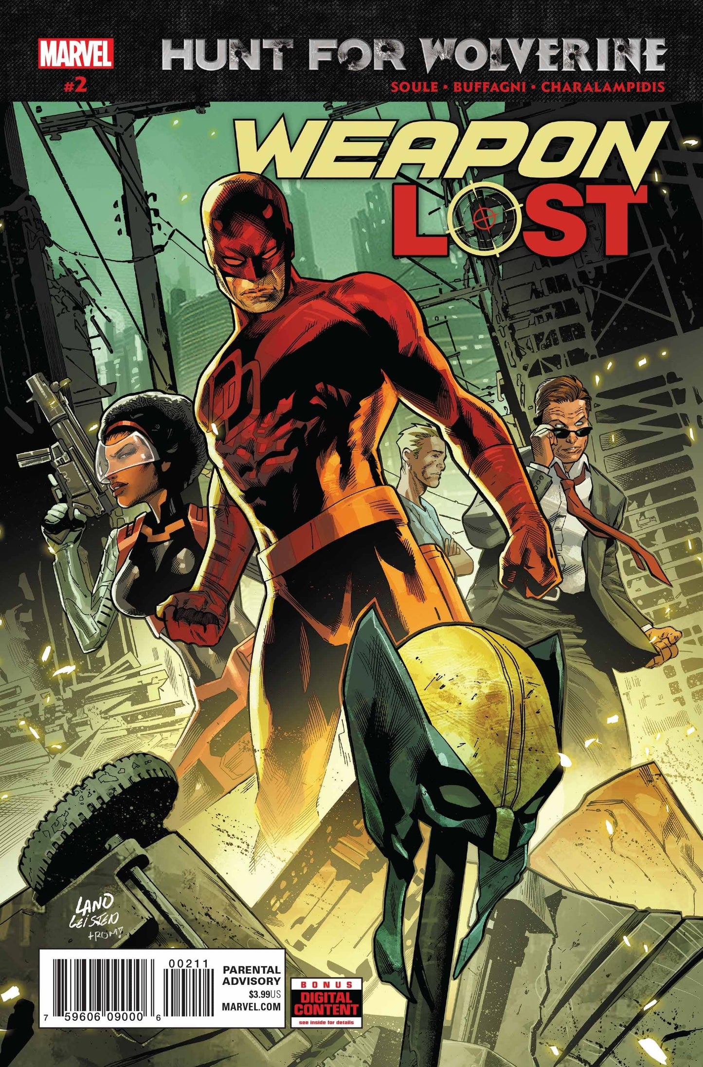 Marvel COMIC BOOK Hunt For Wolverine: Weapon Lost #2 (VF/NM)