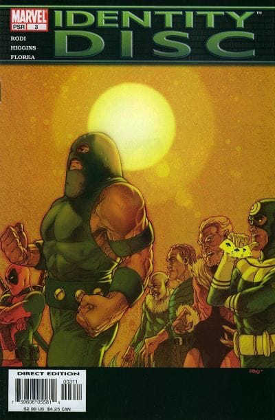 Marvel COMIC BOOK Identity Disc #3 - CVR A (VF/NM)