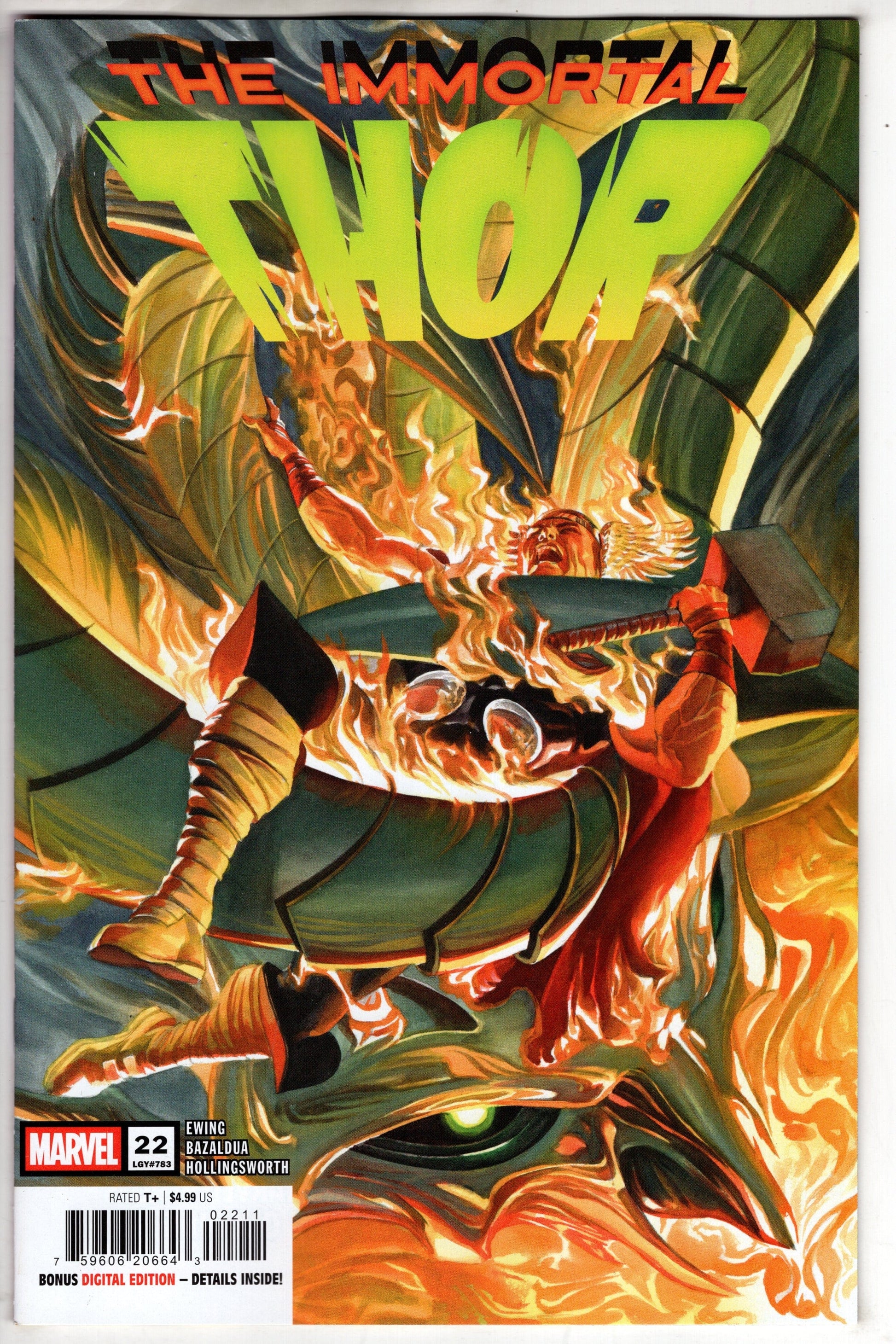 Marvel COMIC BOOK IMMORTAL THOR #22