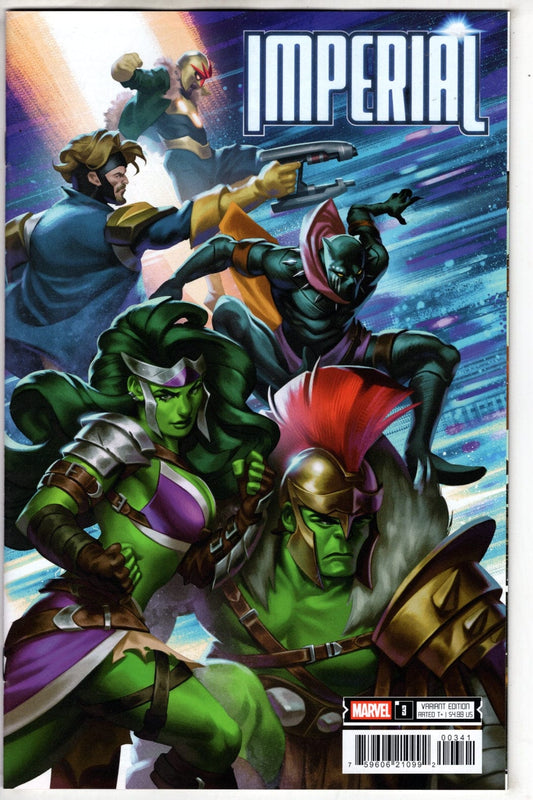 Marvel COMIC BOOK IMPERIAL #3 MATEUS MANHANINI VARIANT