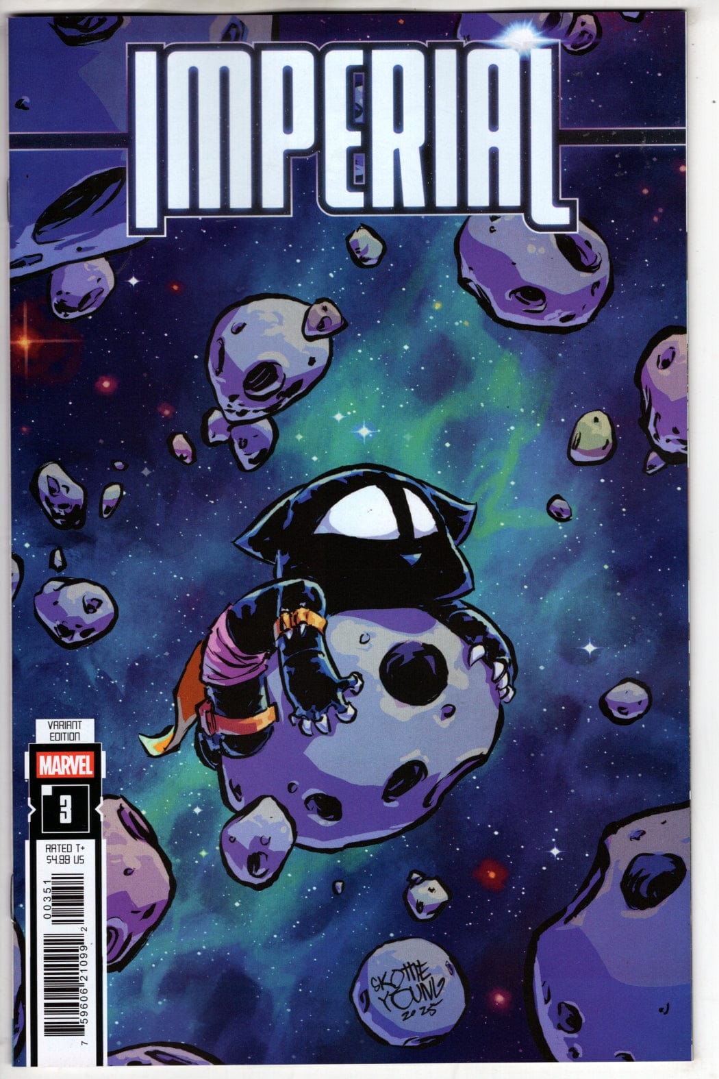 Marvel COMIC BOOK IMPERIAL #3 SKOTTIE YOUNG VARIANT