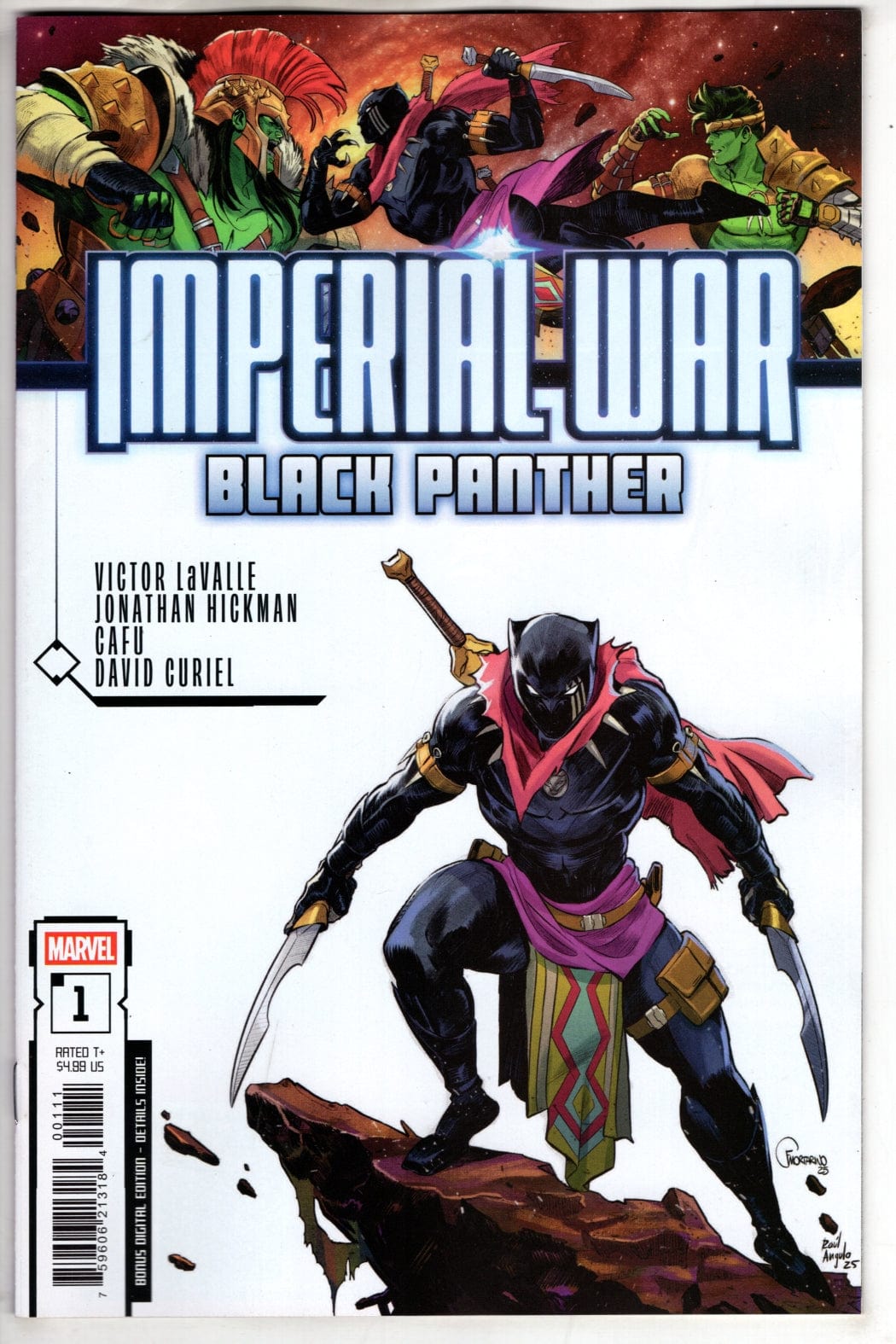 Marvel COMIC BOOK IMPERIAL WAR: BLACK PANTHER #1
