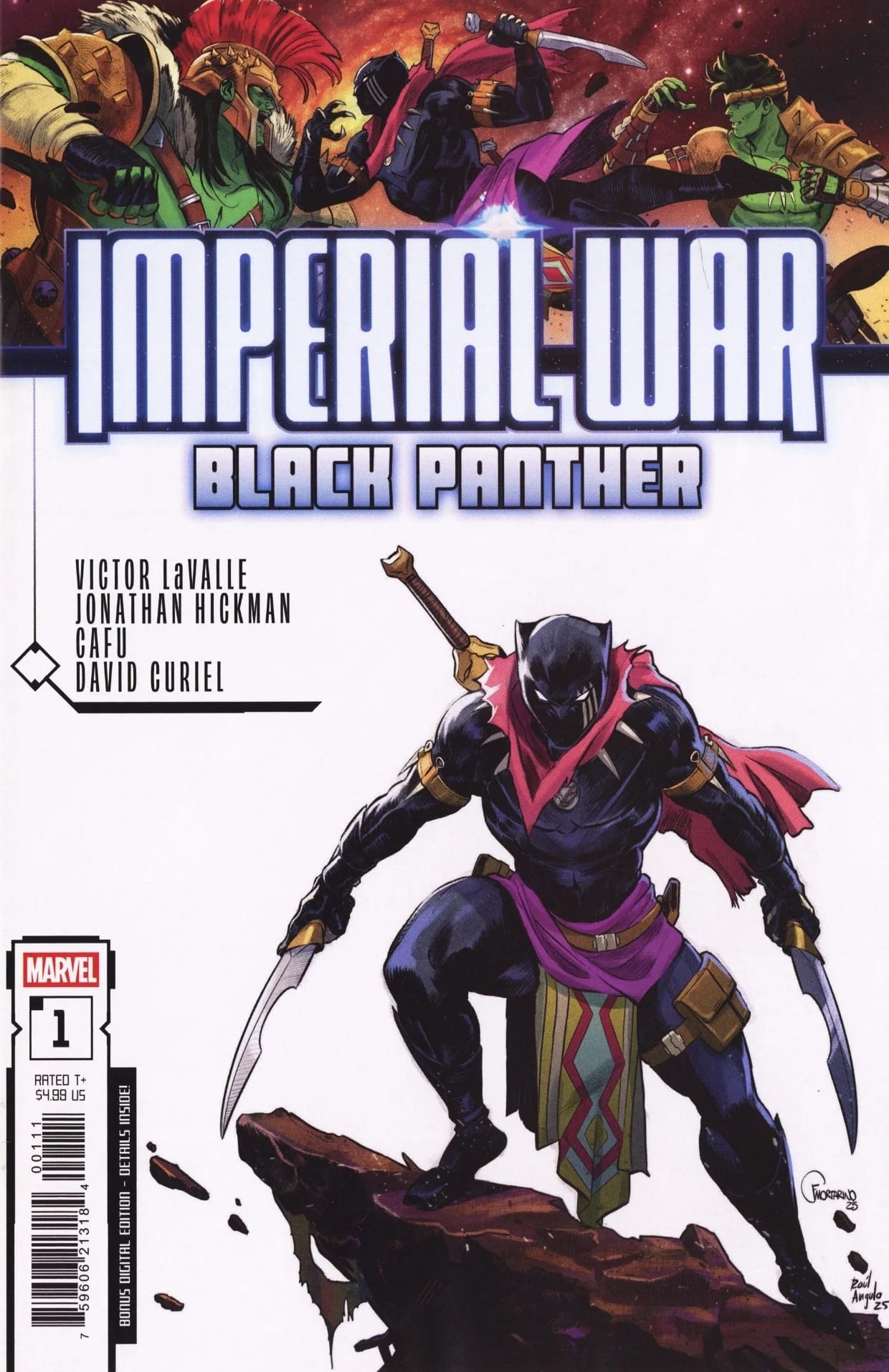 Marvel COMIC BOOK Imperial War: Black Panther #1 - CVR A (VF/NM)