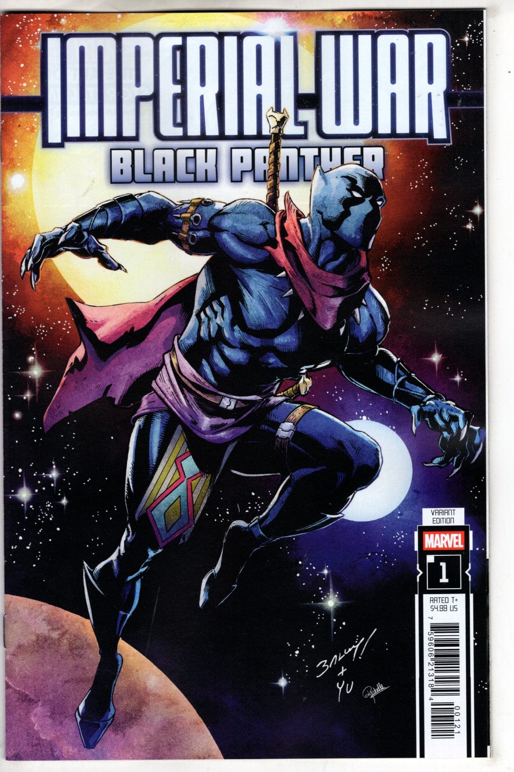 Marvel COMIC BOOK IMPERIAL WAR: BLACK PANTHER #1 TBD ARTIST CHARACTER VARIANT