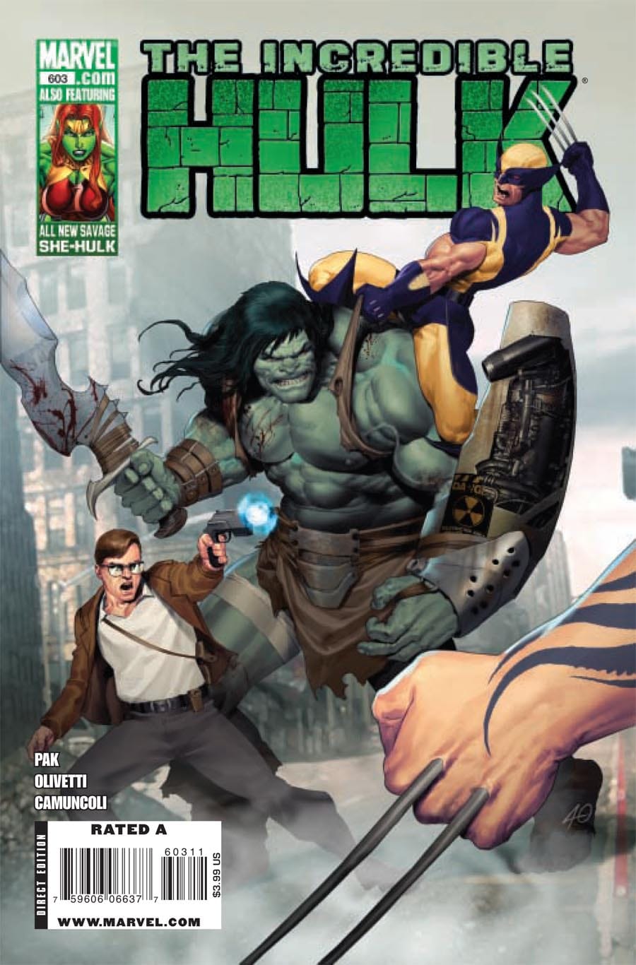 Marvel COMIC BOOK Incredible Hulk #603 - CVR A (VF)