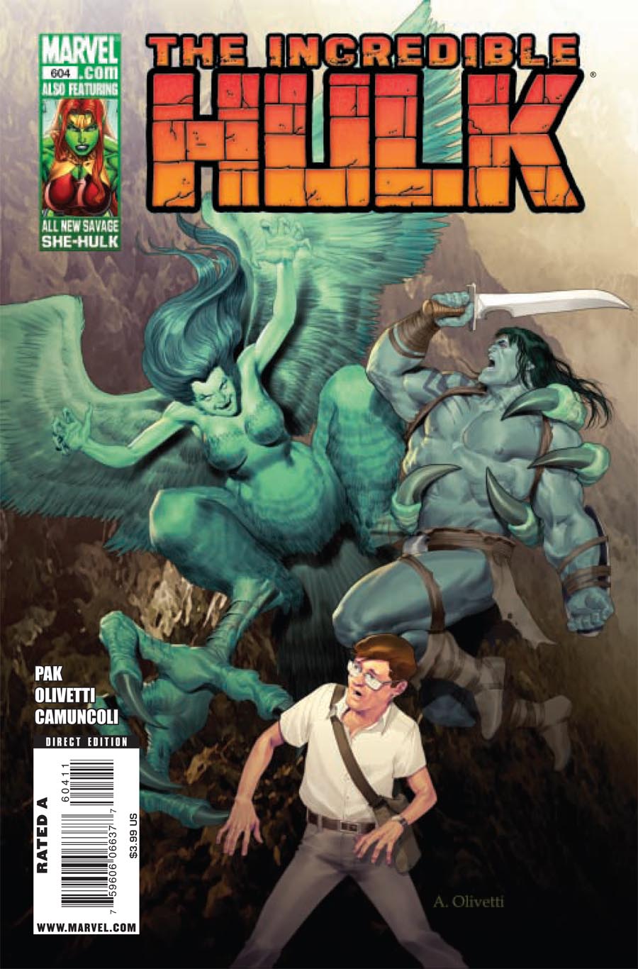 Marvel COMIC BOOK Incredible Hulk #604 - CVR A (VF)