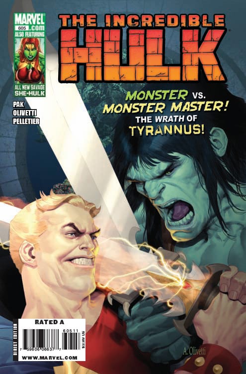 Marvel COMIC BOOK Incredible Hulk #605 - CVR A (VF)