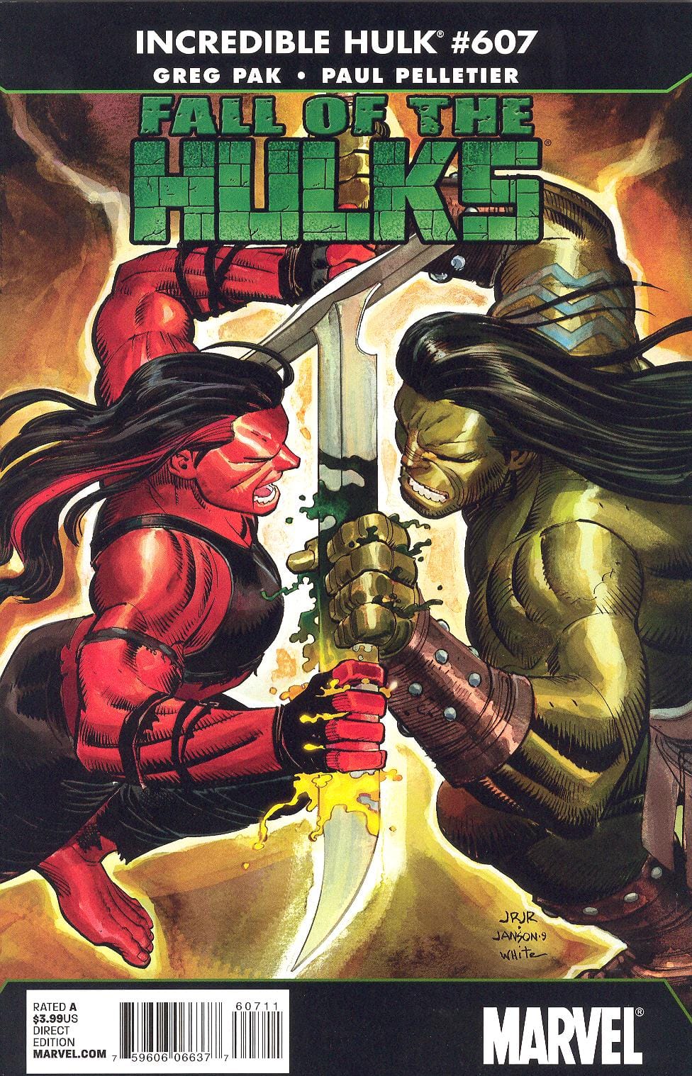 Marvel COMIC BOOK Incredible Hulk #607 - CVR A (VF)