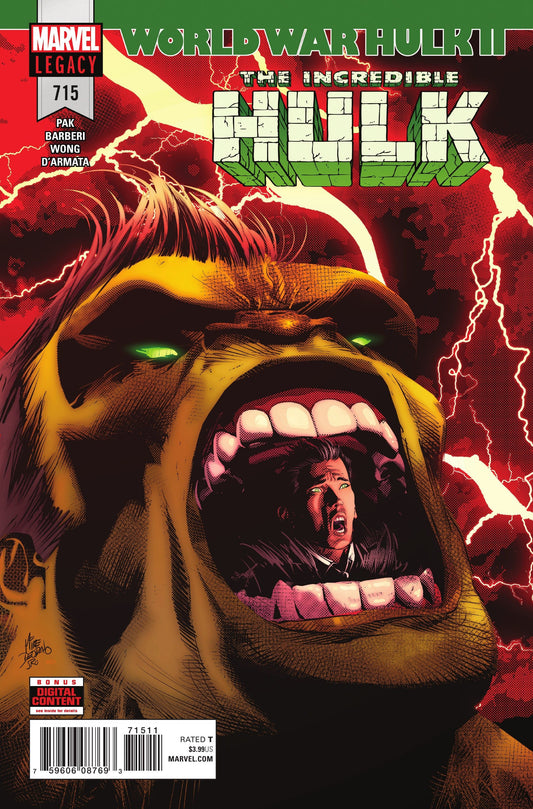 Marvel COMIC BOOK Incredible Hulk #715 - CVR A (VF/NM)