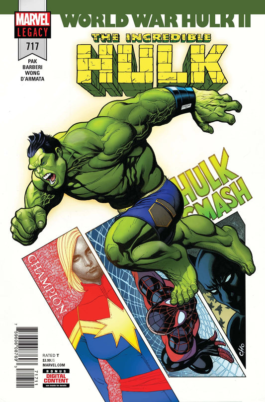 Marvel COMIC BOOK Incredible Hulk #717 - CVR A (VF/NM)
