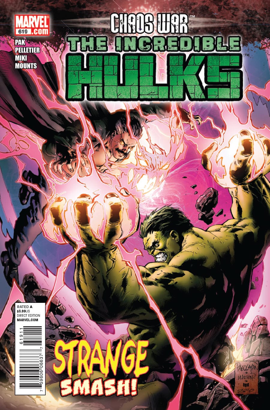 Marvel COMIC BOOK Incredible Hulks #619 - CVR A (VF)