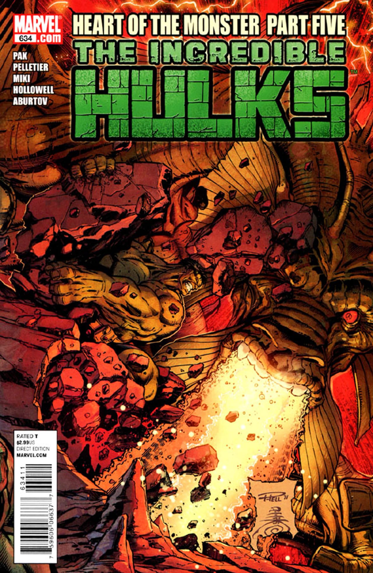 Marvel COMIC BOOK Incredible Hulks #634 - CVR A (VF)