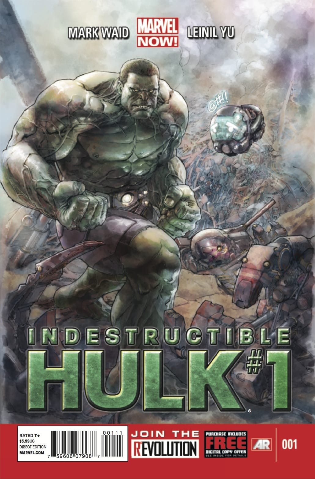 Marvel COMIC BOOK Indestructible Hulk #1 - CVR A (VF/NM)