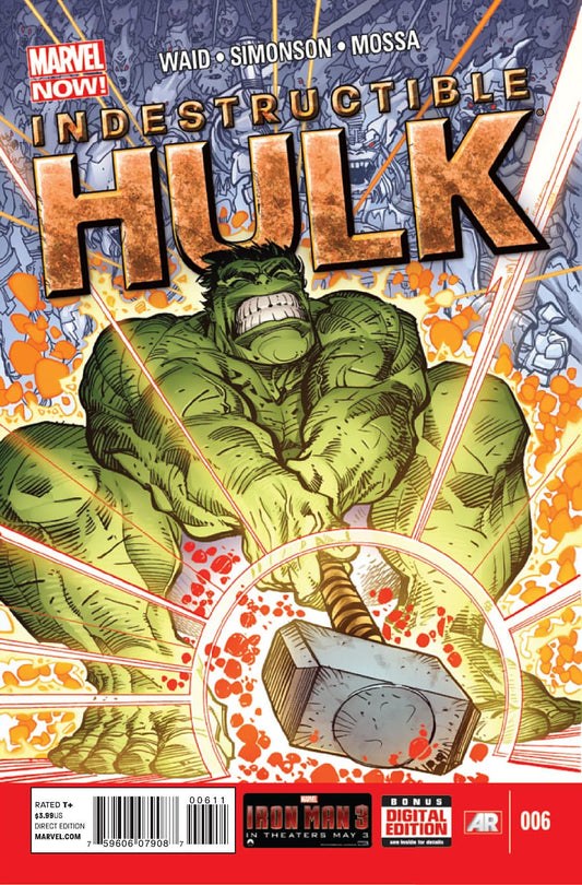 Marvel COMIC BOOK Indestructible Hulk #6 - CVR A (VF/NM)