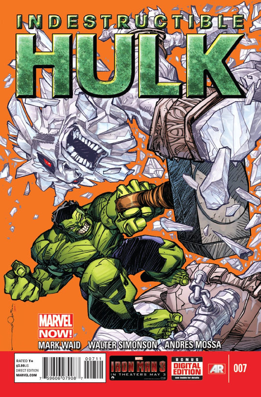 Marvel COMIC BOOK Indestructible Hulk #7 - CVR A (VF/NM)