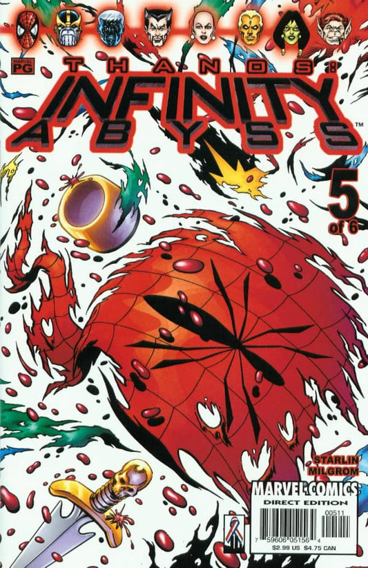 Marvel COMIC BOOK Infinity Abyss #5 - CVR A (VF)
