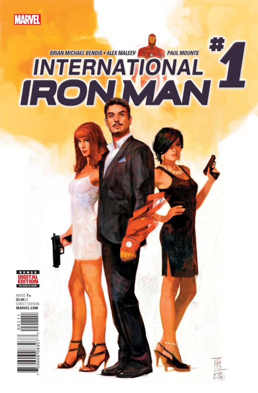 Marvel COMIC BOOK International Iron Man #1 (FN/VF)