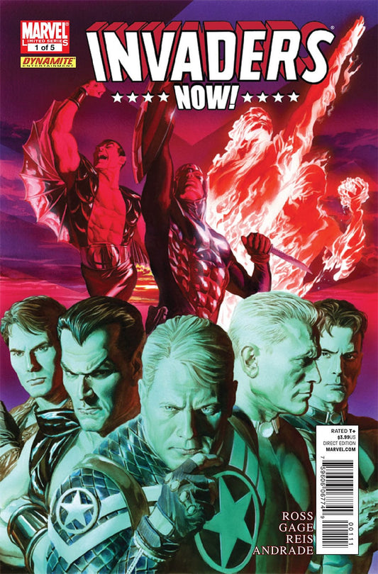 Marvel COMIC BOOK Invaders Now! #1 (VF/NM)