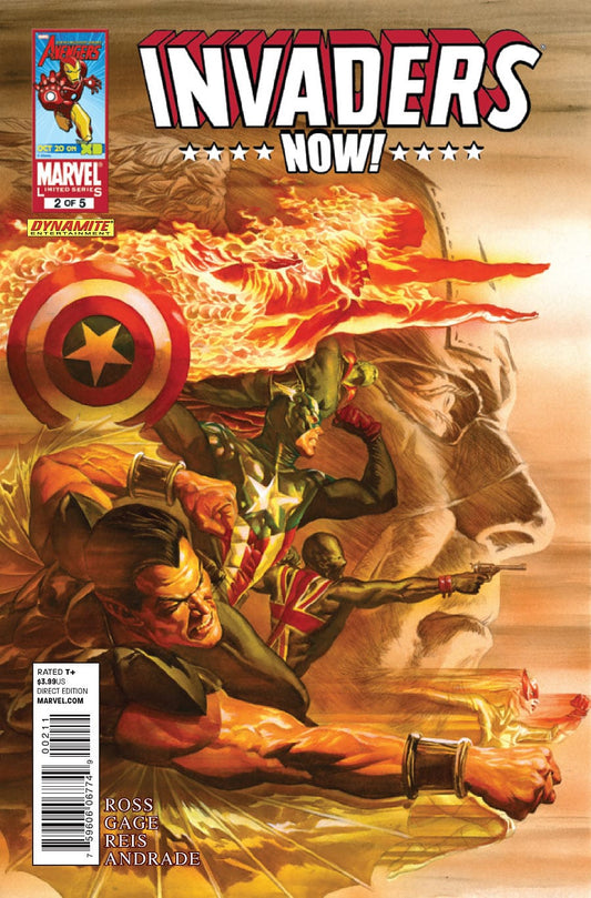 Marvel COMIC BOOK Invaders Now! #2 (VF/NM)
