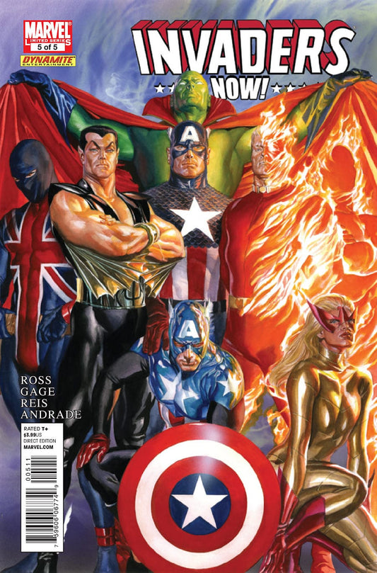 Marvel COMIC BOOK Invaders Now! #5 (VF/NM)