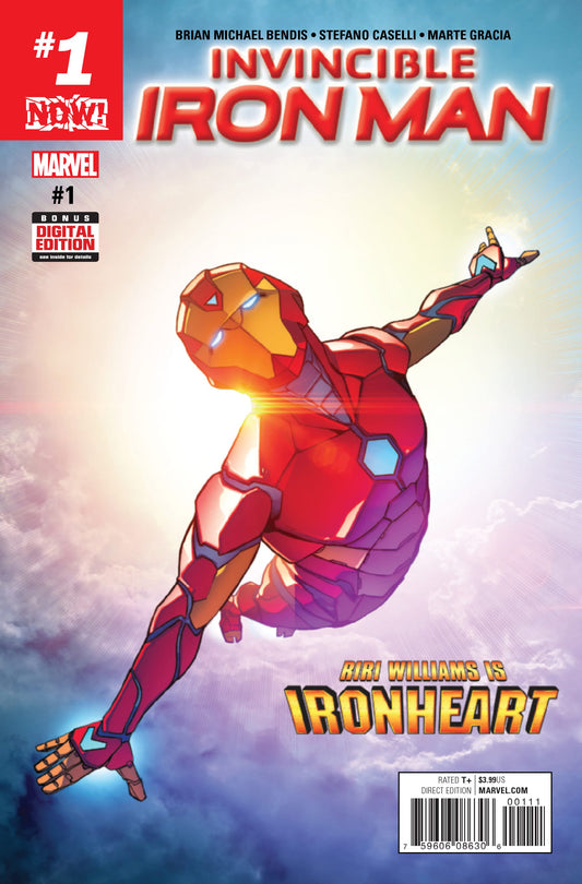 Marvel COMIC BOOK Invincible Iron Man #1 - CVR A (VF)