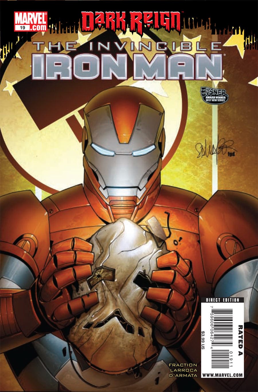 Marvel COMIC BOOK Invincible Iron Man #19 (VF/NM)