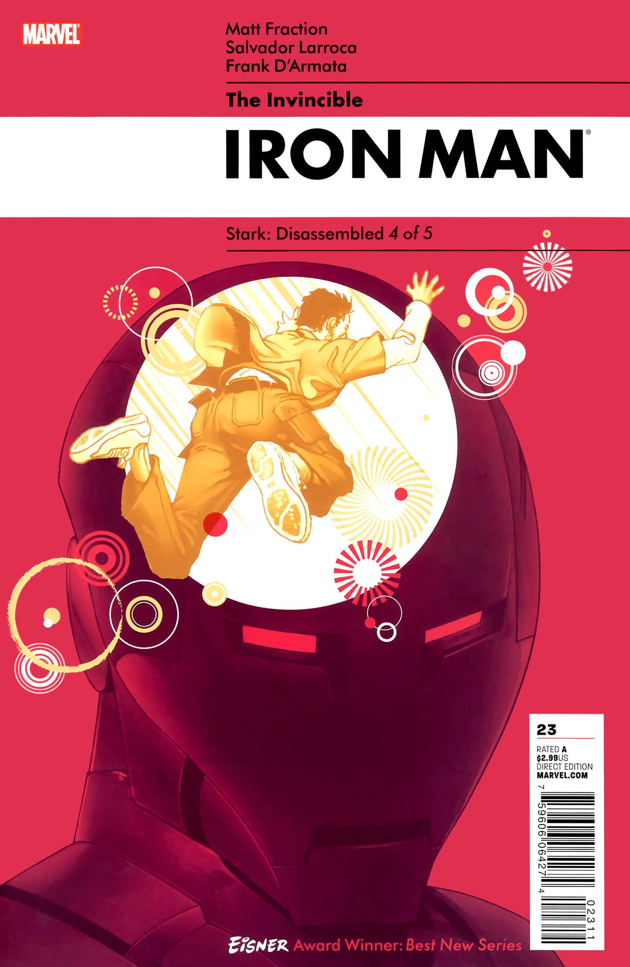 Marvel COMIC BOOK Invincible Iron Man #23 (VF/NM)