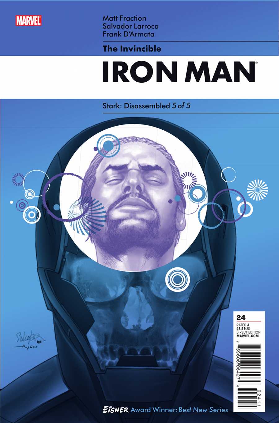 Marvel COMIC BOOK Invincible Iron Man #24 (VF/NM)