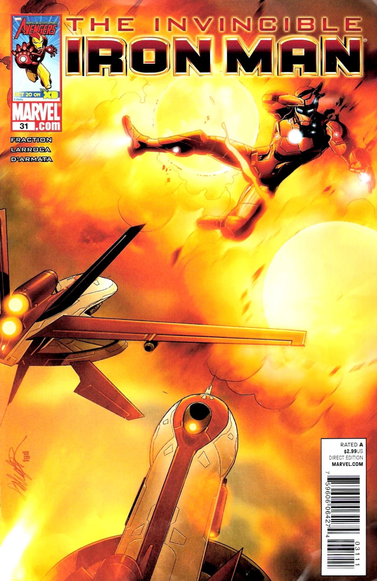 Marvel COMIC BOOK Invincible Iron Man #31 (VF/NM)