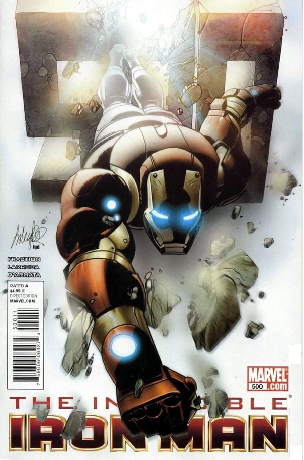 Marvel COMIC BOOK Invincible Iron Man #500 (VF/NM)