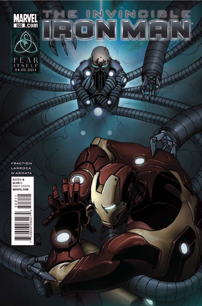 Marvel COMIC BOOK Invincible Iron Man #502 (VF/NM)