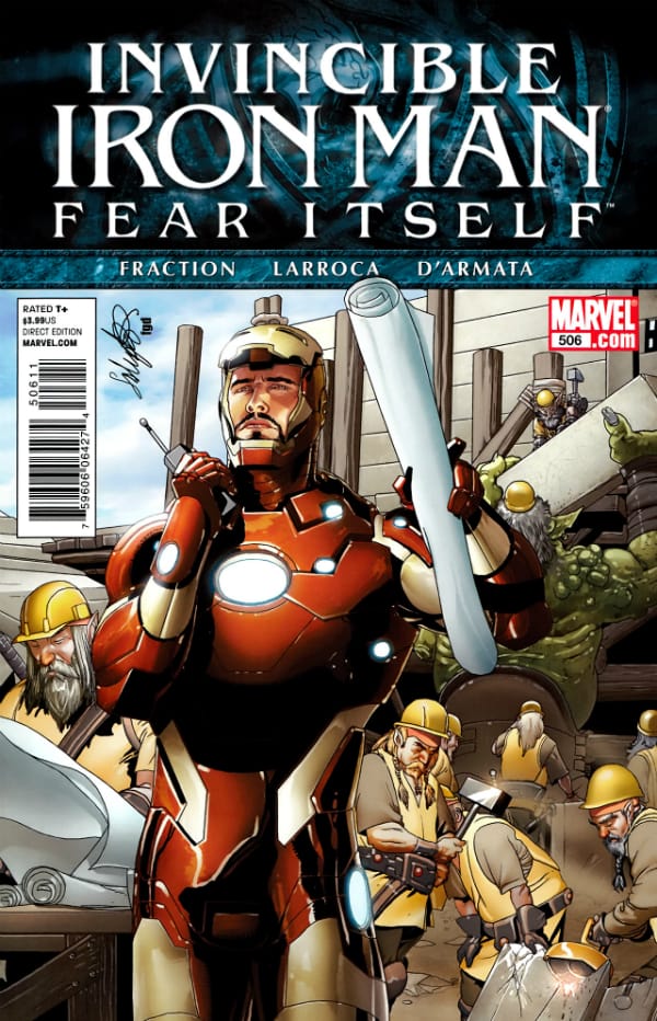 Marvel COMIC BOOK Invincible Iron Man #506 (VF/NM)