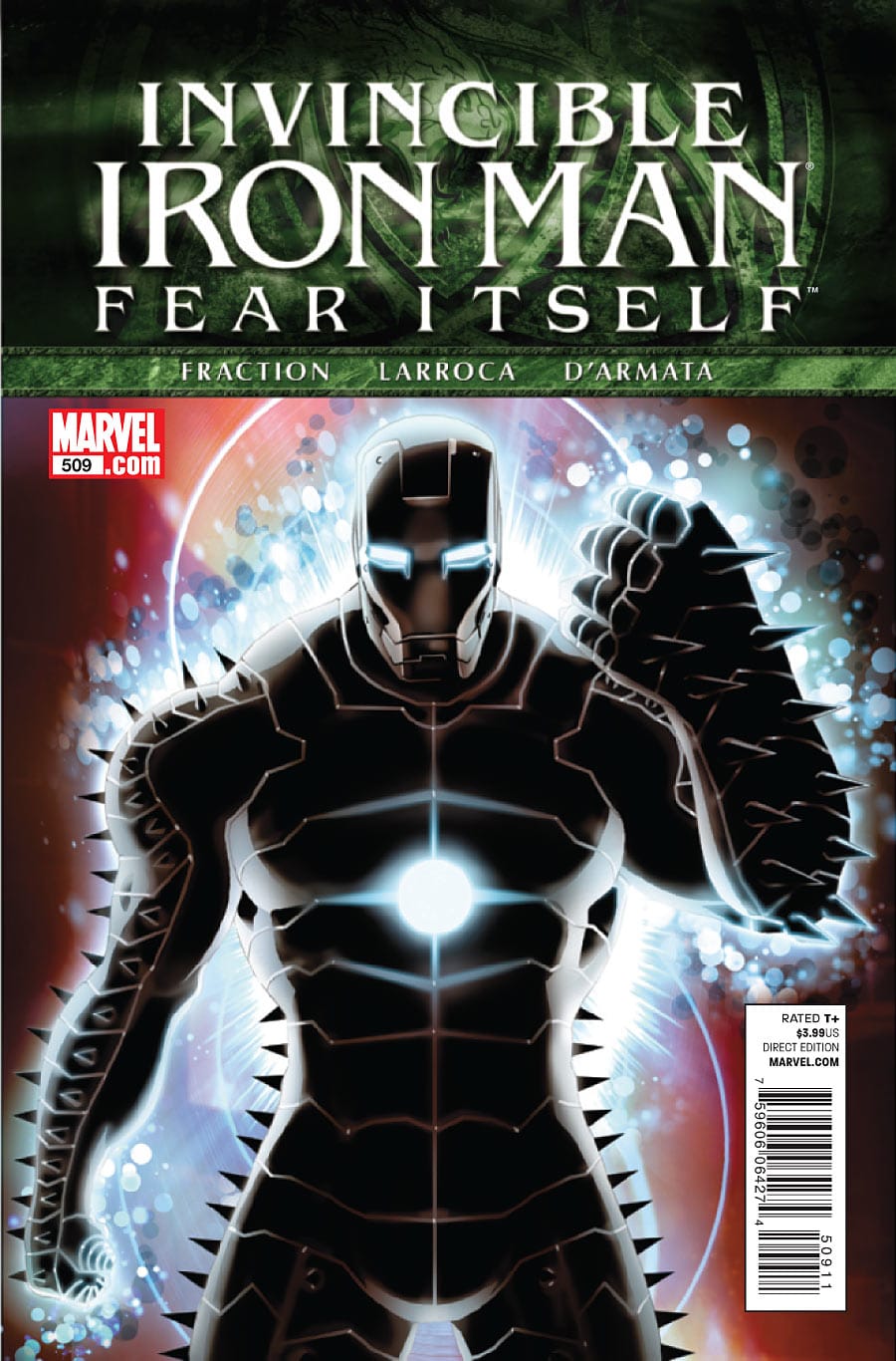 Marvel COMIC BOOK Invincible Iron Man #509 (VF/NM)