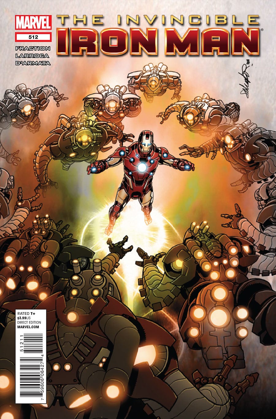 Marvel COMIC BOOK Invincible Iron Man #512 (VF/NM)